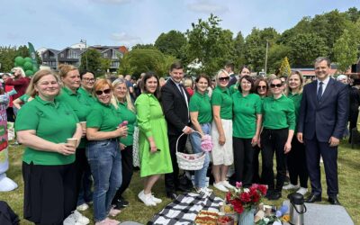 Dalyvavome miesto bendruomenių piknike bei Drakonų valčių varžybose